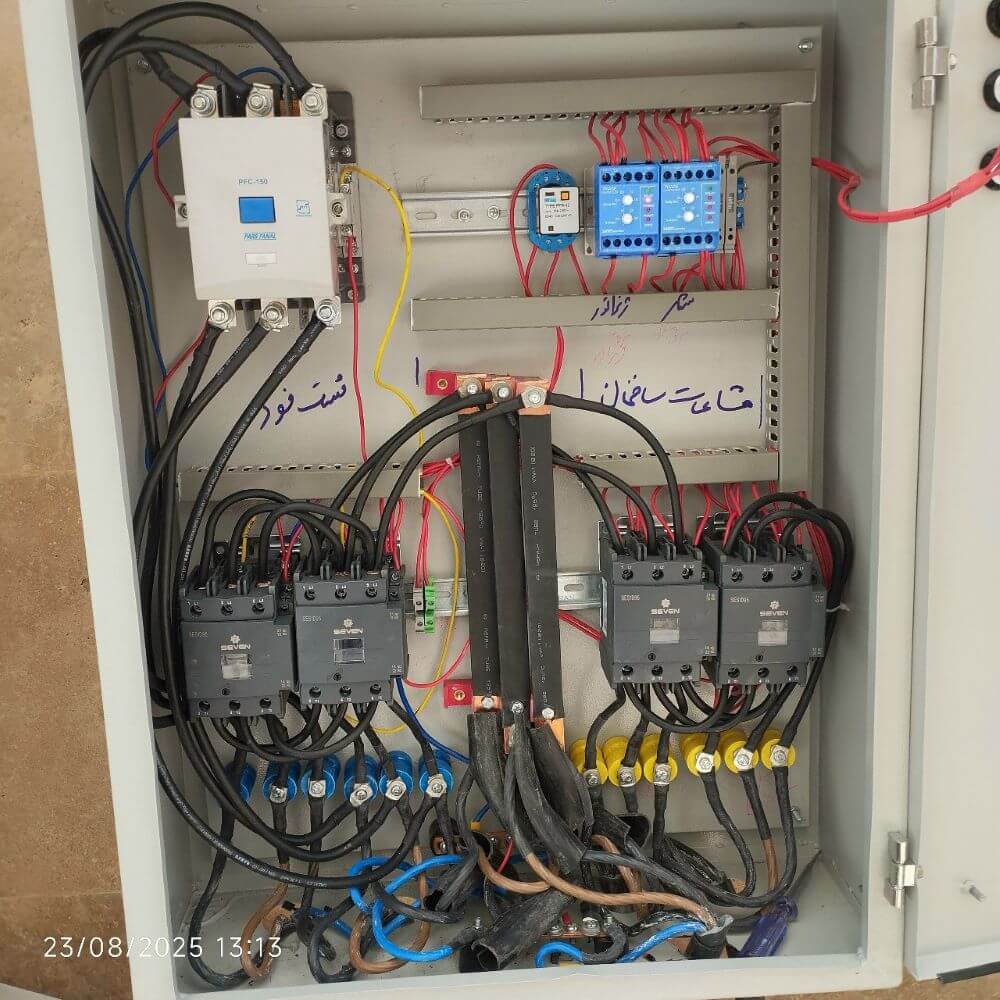 نمونه کار تابلو برق چنج اور شیراز
