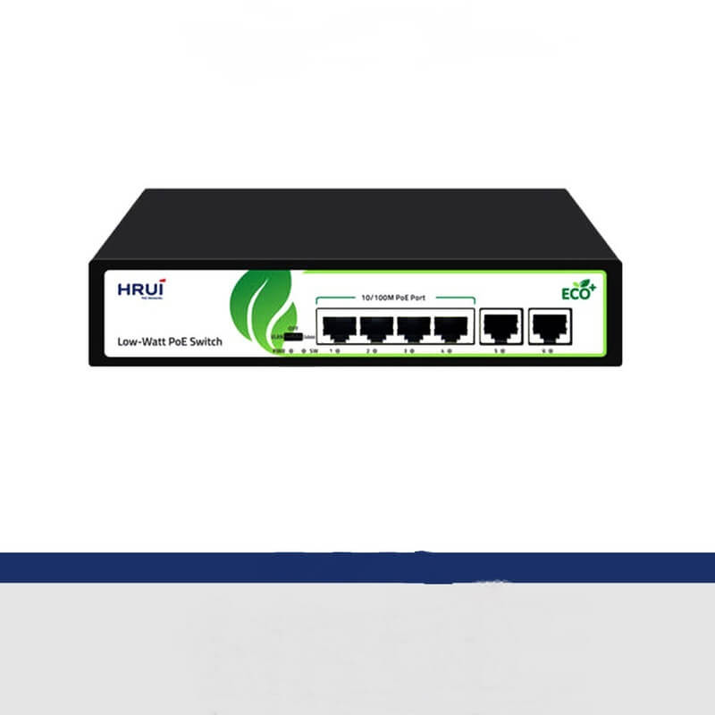 سوییچ 4 پورت POE اچ آر یو آی مدل HR902-AF-42N